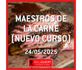 Curso Weber Grill Academy NUEVO CURSO DE CARNE PREMIUM N.1 - 24 DE MAYO