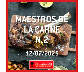 Curso Weber Grill Academy MAESTROS DE LA CARNE N.2 - 12 DE JUNIO