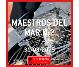 Curso Weber Grill Academy MAESTROS DEL MAR N.2 - 31 DE AGOSTO