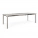 Mesa extensible Konnor 160-240x100, color gris