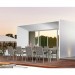 Mesa extensible Konnor 160-240x100, color gris