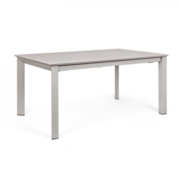 Mesa extensible Konnor 160-240x100, color gris