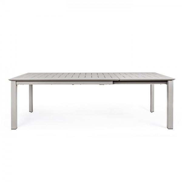Mesa extensible Konnor 160-240x100, color gris