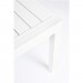 Mesa extensible Pelagius 83-166x80, color blanco